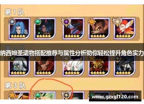 纳西妲圣遗物搭配推荐与属性分析助你轻松提升角色实力