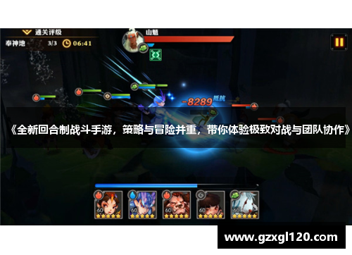 《全新回合制战斗手游，策略与冒险并重，带你体验极致对战与团队协作》